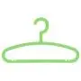 SAASNY Premium Quality Plastic Hangers,Kids Light-Weight Clothes Hangers 8 Plastic Hangers Nursery Hangers with Hooks for Baby,Toddler,Kids,Children (20,Dark Green) for Drying and Storage