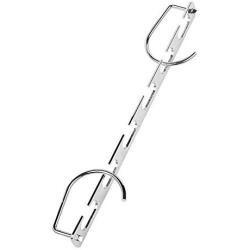 Tubwair Clothes Hanger,Metal Wardrobe Clothes Wonder Hanger Hooks,Straight/Y-Shape/Double Side Hanger,Organiser Magic Closet Coat Clothing Organiser Hanging Hangers(Straight Hanger)