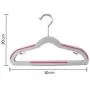 TOPBATHY 10pcs Plastic Hangers Non-Slip Hangers Portable Clothes Hangers for Home Outdoor Outside Mixed Color