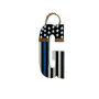 Thin Blue Line Initial Wreath | Police Officer Door Hanger, Thin Blue Line | Thin Blue Line Flag | Patriotic Thin Blue Line | Deputy Thin Red Line | Peace Officer Initial Door Hanger | Blue Line