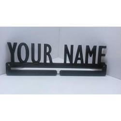 Personalized Customized Name Medal Display Rack Hanger Holder Custom Sport Organizer Gift