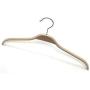 KOOBAY Zara Style Clothes Hanger 30Pcs16.5 Space Saving Natural Wood Coat Hanger