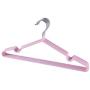 Multifunction kitchen case 10 PCS Household Stainless Steel PVC Coating Anti-skid Traceless Clothes Drying Rack (Pink),Groove design on both sides of clothes hanger makes it useful for small clothes, Multifunction kitchen case 10 PCS Household Stainless Steel PVC Coating Anti-skid Traceless Clothes Drying Rack (Pink),Groove design on both sides of clothes hanger makes it useful for small clothes,