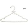 DNJKSA 5 Pcs Colorful Fancy Pearl Bow-Knot Clothes Hanger with Notches, Non Slip Plastic Wedding Dress Sun-top Hanger for Lady Girl(Random Color)