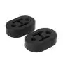 Itlovely 2X Heavy Duty Exhaust Hanger Bushing Support 2 Holes Bracket Rubber Mount Itlovely 2X Heavy Duty Exhaust Hanger Bushing Support 2 Holes Bracket Rubber Mount