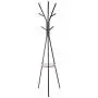 Aviat Coat Rack Free Standing Holder,Antlers Shaped&Stylish&Sturdy,Hallway/Entryway/Display Hall Coat Hanger Stand Storage Shelf for Clothes, Suits,Shoes,Bag Scarf[Ship from USA] (Black)