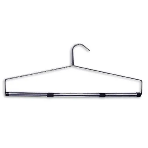 Bedspread Fabric Tablecloth Chrome Display Wide Hangers 22" Lot Of 72 New Bedspread Fabric Tablecloth Chrome Display Wide Hangers 22" Lot Of 72 New