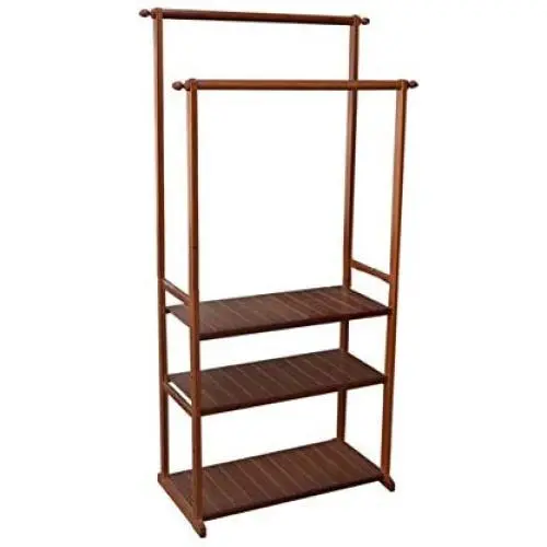 Cxjff Floor Standing Coat Rack Clothes Hat Stand Floor Standing Coat Rack Clothes Hat Stand Hanger 3 Layers Shoes Shelf 2 Poles 4 Hooks Solid Wood, 7030155CM Hanger Modern (Color : Reddish Brown) Cxjff Floor Standing Coat Rack Clothes Hat Stand Floor Standing Coat Rack Clothes Hat Stand Hanger 3 Layers Shoes Shelf 2 Poles 4 Hooks Solid Wood, 7030155CM Hanger Modern (Color : Reddish Brown)