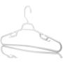 Neaties USA Made Heavy Duty Extra Large White Plastic Hangers, Set of 18 Neaties USA Made Heavy Duty Extra Large White Plastic Hangers, Set of 18