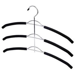 5pcs Random Color Organize Closet, Non Slip 3 Layers Strong Metal Hanger for Clothes Coats