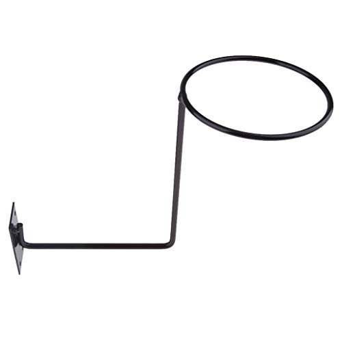 kesoto Motorcycle Accessories Helmet Holder Jacket Hook, Multifunctional Wall Mounted Cloth Display Rack Hanger, Black
