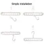 GothicBride Multifunctional Magic Hangers Nine Holes Magic Hangers Space Saving Clothes Hangers Closet Organizer Hanger with Sturdy Plastic for Heavy Clothes… GothicBride Multifunctional Magic Hangers Nine Holes Magic Hangers Space Saving Clothes Hangers Closet Organizer Hanger with Sturdy Plastic for Heavy Clothes…
