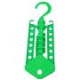5pcs Random Color Dual Hanger Clothes Folding Hanger Rack Coat Organizer Hanger Foldable Closet