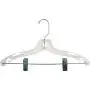The Great American Hanger Company 700204-100 Plastic Kids Combo Hangers, Clear, Large The Great American Hanger Company 700204-100 Plastic Kids Combo Hangers, Clear, Large