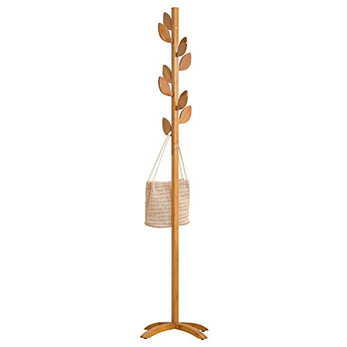 WZP Household Coat Rack Floor Solid Wood Hanger Simple Hanger Bedroom Clothes Hanging Fashion Clothes Rack Modern / Style2