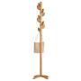 WZP Household Coat Rack Floor Solid Wood Hanger Simple Hanger Bedroom Clothes Hanging Fashion Clothes Rack Modern / Style2