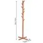 Jeffergarden Wooden Tree Coat Rack 8 Hooks Clothes Rack Stand for Coats Hats Scarves Bag Hallway Entryway Coat Hanger Stand for Clothes, Suits, Accessories(2#) Jeffergarden Wooden Tree Coat Rack 8 Hooks Clothes Rack Stand for Coats Hats Scarves Bag Hallway Entryway Coat Hanger Stand for Clothes, Suits, Accessories(2#)