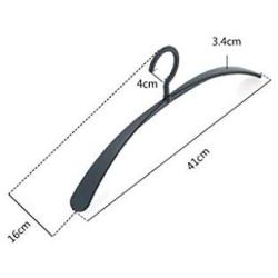 Seamless Curved Anti-Slip Wide Shoulder Thick Adult Plastic Hangers Shirt Hanger Clothes Hanging 20 Pack FANJIANI