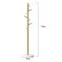 Cxjff Floor Standing Coat Rack Hanger Clothes 7 Hooks Stable Simple Easy Install Bamboo, 4 Colors, 37x37x170cm (Color : White) Cxjff Floor Standing Coat Rack Hanger Clothes 7 Hooks Stable Simple Easy Install Bamboo, 4 Colors, 37x37x170cm (Color : White)