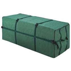 Elf Stor 83-DT5030 Heavy Duty Canvas Christmas Storage Bag Large for 9 Foot Tree, Non-Rolling, Green