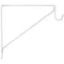 Stanley Hardware S822-094 108BC Heavy Duty Shel and Rod Bracket in White Stanley Hardware S822-094 108BC Heavy Duty Shel and Rod Bracket in White