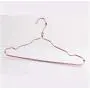 10pcs Random Color Cloth Hanger Durable Antideformation Aluminium Alloy Closet Adult Skirt Dress Clothing Towel Storage Rack Closet Space Saver