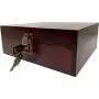 Locking Stash Boxes with Rolling Tray - Wood Stash Boxes with Lock - Wood Storage Boxes Stash Boxes (Dark Brown) Locking Stash Boxes with Rolling Tray - Wood Stash Boxes with Lock - Wood Storage Boxes Stash Boxes (Dark Brown)