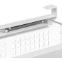 VISGOGO Refrigerator Pull Out Bins Snap On Drawer Fridge Mate Shelves Storage Organizer Refrigerator Storage Box