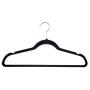 Home-it Premium Velvet Hangers Heavy duty Clothes Hook Swivel 360-Ultra Thin, 50 Pack