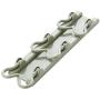 Unilive Foldable Wall Hanging Hook Rack,Strong Adhesive Storage Rack for Kitchen Home Bathroom Towel Clothes Plastic Hanger 6 Hooks Space Saving Racks (Frog Green)