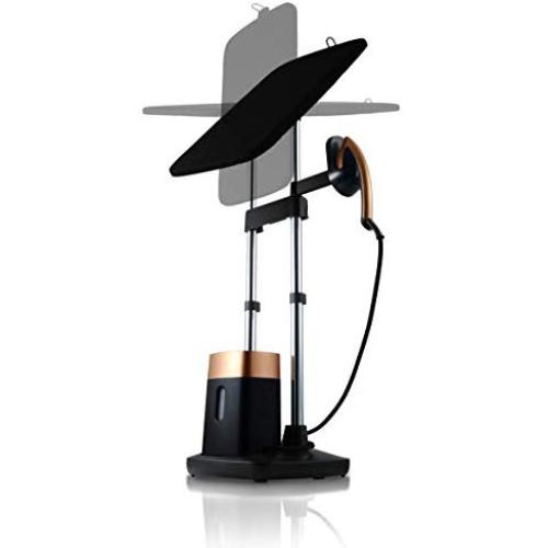 Rowenta QR1020 IXEO All in One Iron and Steamer Solution with Three Position Smart Board, Black