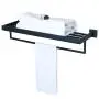 Alise GA7215B Bathroom Towel Rack/Rail Holder Towel Shelf Hanger Wall Mount,SUS 304 Stainless Steel Matte Black Alise GA7215B Bathroom Towel Rack/Rail Holder Towel Shelf Hanger Wall Mount,SUS 304 Stainless Steel Matte Black