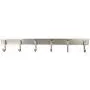 WEBI Heavy Duty SUS 304 Coat Rack Towel Hook Hanger Rail Bar, 6 Hooks, for Bedroom, Bathroom, Foyer, Hallway, Entryway, Great Home, Office Storage & Organization, Brushed Finish, 2 Packs,J-CF06-2 WEBI Heavy Duty SUS 304 Coat Rack Towel Hook Hanger Rail Bar, 6 Hooks, for Bedroom, Bathroom, Foyer, Hallway, Entryway, Great Home, Office Storage & Organization, Brushed Finish, 2 Packs,J-CF06-2
