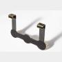 IMEEA Over The Door Hook Hanger with 3 Hooks Organizer Rack for Coat, Bags, Towel