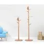 Y.H.Valuable Coat Racks Creative Coat Stand Modern Clothes Rack Wooden Floor Hanger Simple Hat Coat Rack Clothes Tree Office Bedroom Living Room Hall Entryway Entryway Furniture