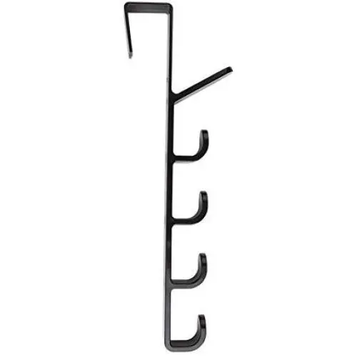Multifunctional Door Hanger Hook Home Clothes Storage Holder Towel Hanging Rack - Black Qsbai Multifunctional Door Hanger Hook Home Clothes Storage Holder Towel Hanging Rack - Black Qsbai