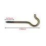 Rubbed Bronze Metal Cup Hooks Round End Screw-in Hanger for Indoor and Outdoor (Bronze 24 Pack) Rubbed Bronze Metal Cup Hooks Round End Screw-in Hanger for Indoor and Outdoor (Bronze 24 Pack)