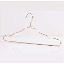 10pcs Random Color Clothes Hanger Durable Antideformation Aluminium Alloy Closet