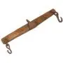 Antique Wood & Hand Forged Wrought Iron Butcher Gambrel Deer Hanger Cattle Hook