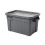 Rubbermaid Commercial Products Brute Tote Storage Container With Lid, 20-Gallon, Gray (Fg9S3100Gray)