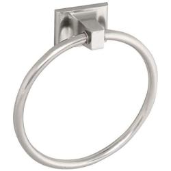 Design House 539163 Millbridge Wall-Mounted Towel Ring for Bathroom, One Size, Satin Nickel