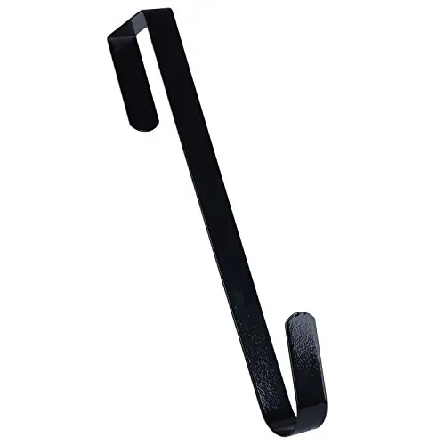 Coxeer Wreath Hanger, 15 Metal Wreath Hanger Lightweight Iron Door Hanger Hook Clothes Hanger Wall Hook (1 PCS) Coxeer Wreath Hanger, 15 Metal Wreath Hanger Lightweight Iron Door Hanger Hook Clothes Hanger Wall Hook (1 PCS)