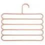 High-tech type 5 Layers Non Slip Multifunctional Clothes Hangers Pants Storage Hangers Cloth Rack Multilayer Storage Rack Hanger,Light Pink High-tech type 5 Layers Non Slip Multifunctional Clothes Hangers Pants Storage Hangers Cloth Rack Multilayer Storage Rack Hanger,Light Pink