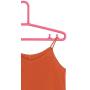 SAASNY Standard Plastic Hangers,Red Super Value 15 Pack Plastic Hangers,Durable Clothes Hangers with Non-Slip,Space Saving Easy Slide Organizer for Drying and Storage