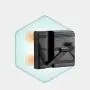 Joyfeel Self Adhesive Hooks Stainless Steel Hooks Door Hook Multifunction Cupboard Cabinet Draw Clothes Hanger Holder Hooks for Kitchen Bathroom Bedroom Black