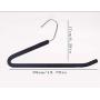 HJYPYJ Magic Hanger,Z-Sponge Non-Slip Multifunctional Hangers,Anti-Shoulder Pants Rack Not Easily Deformed Space Saving Organizer Hanger Strong Bearing Capacity/Black / 5 pcs