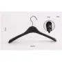 Black Thick Wide Shoulder Plastic Clothes Hanger for Coats Jacket and Fur (10 Pieces/Lot)
