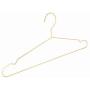 10PC Random Color 45CM Gold Strong Metal Wire Hangers Clothes Hangers, Coat Hanger, Standard Suit Hangers Decoration