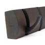 Umbra Flip 3-Hook, Walnut/Black