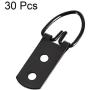 uxcell D Ring Picture Hangers, 52mm x 20mm Black Assortment Kit for Photo Hanging Solutions, 30 Pcs uxcell D Ring Picture Hangers, 52mm x 20mm Black Assortment Kit for Photo Hanging Solutions, 30 Pcs